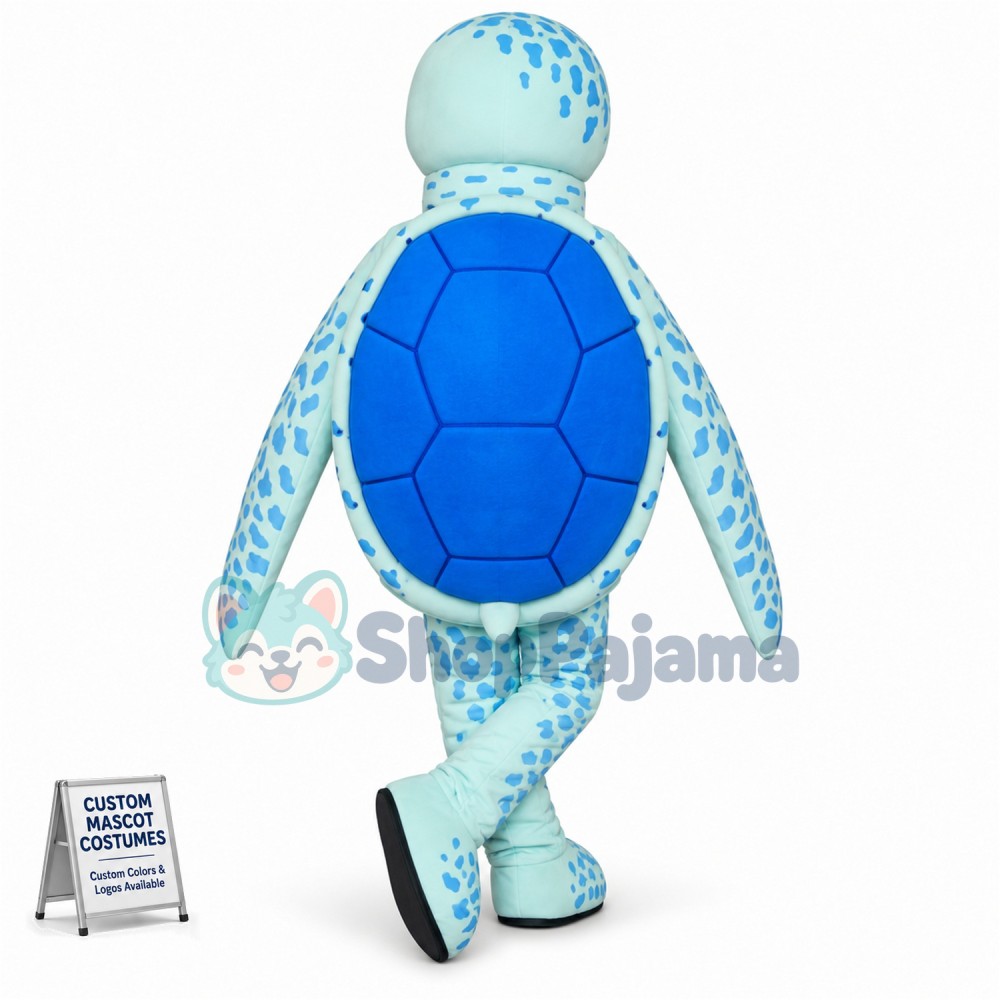 Custom Mascot Sea Turtle Mascot Costume