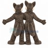 Boy & Girl Wolf Mascot Costume