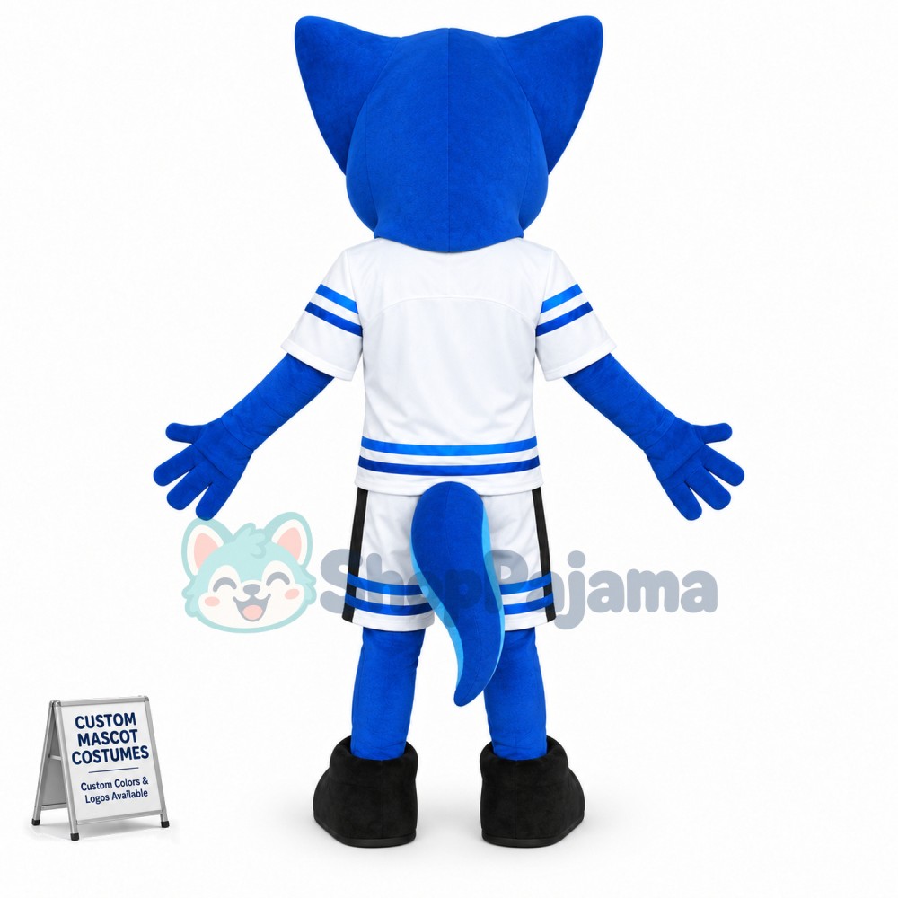 Blue Viper Mascot Costume