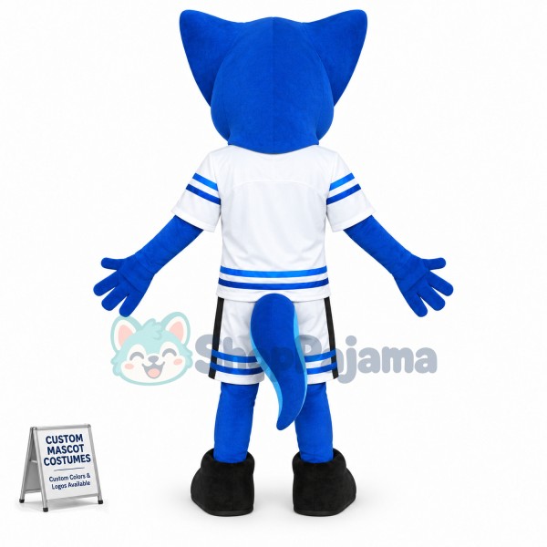 Blue Viper Mascot Costume