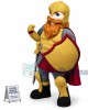 College Warrior Mascot Costume