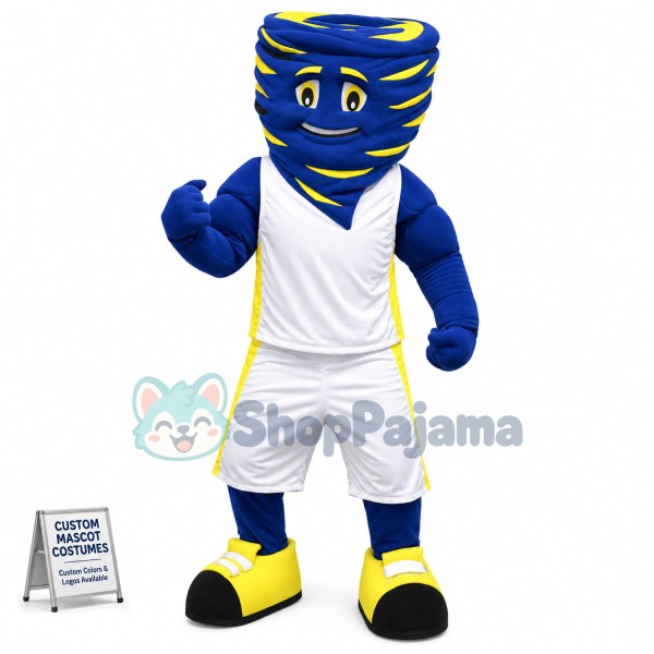 Tornado Mascot Costume