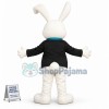 Cute White Lightweight Rabbit Mascot Costume