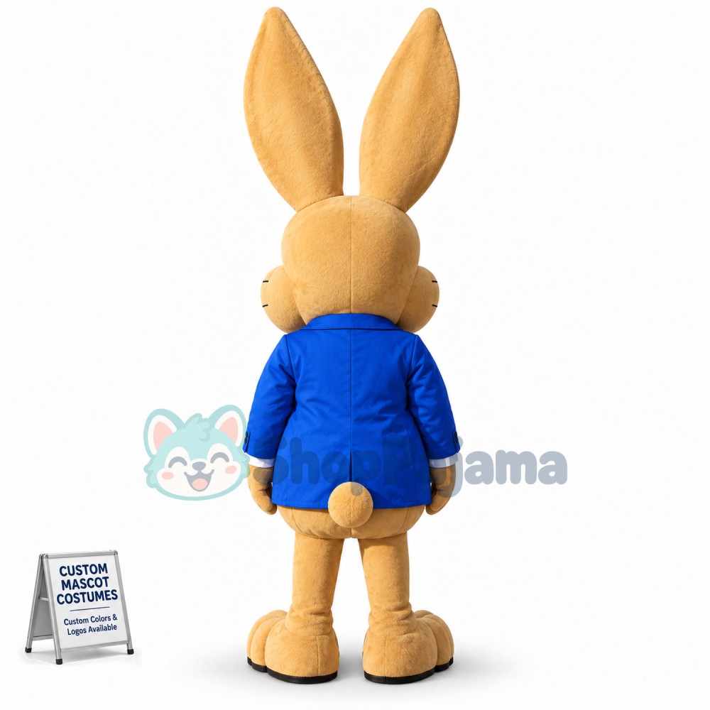 Cute Jackrabbit Mascot Costume