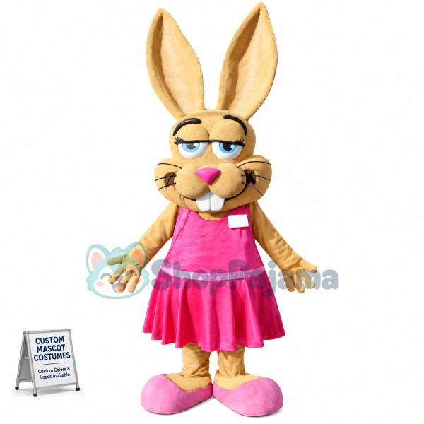 Beautiful Jackrabbit Mascot Costume