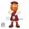 Custom Mascot Lightweight Highlander Mascot Costume