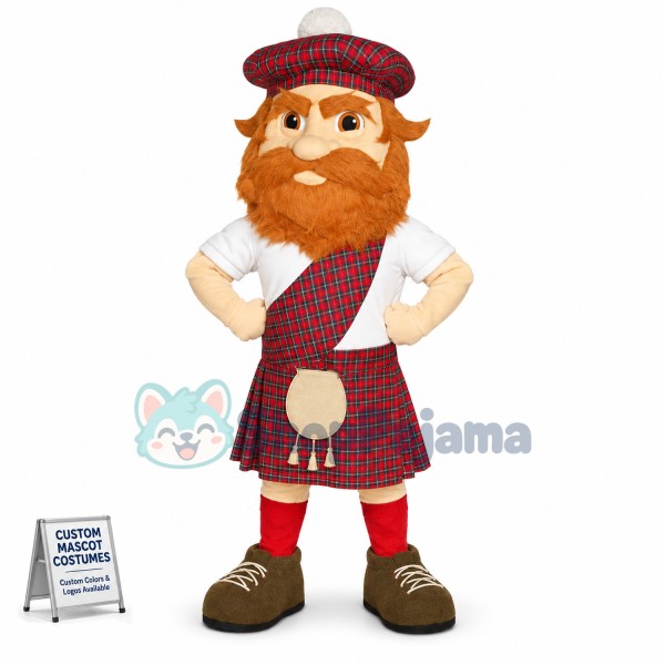 Custom Mascot Lightweight Highlander Mascot Costume