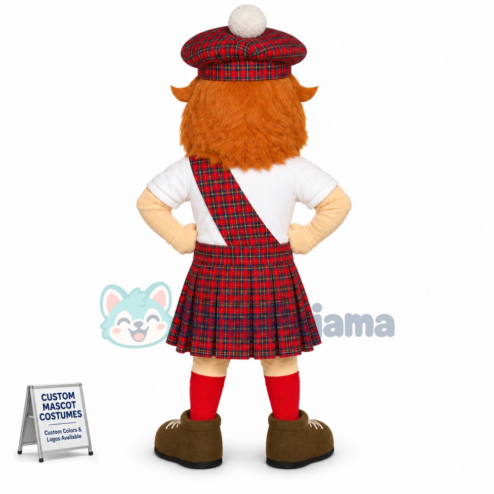 Custom Mascot Lightweight Highlander Mascot Costume