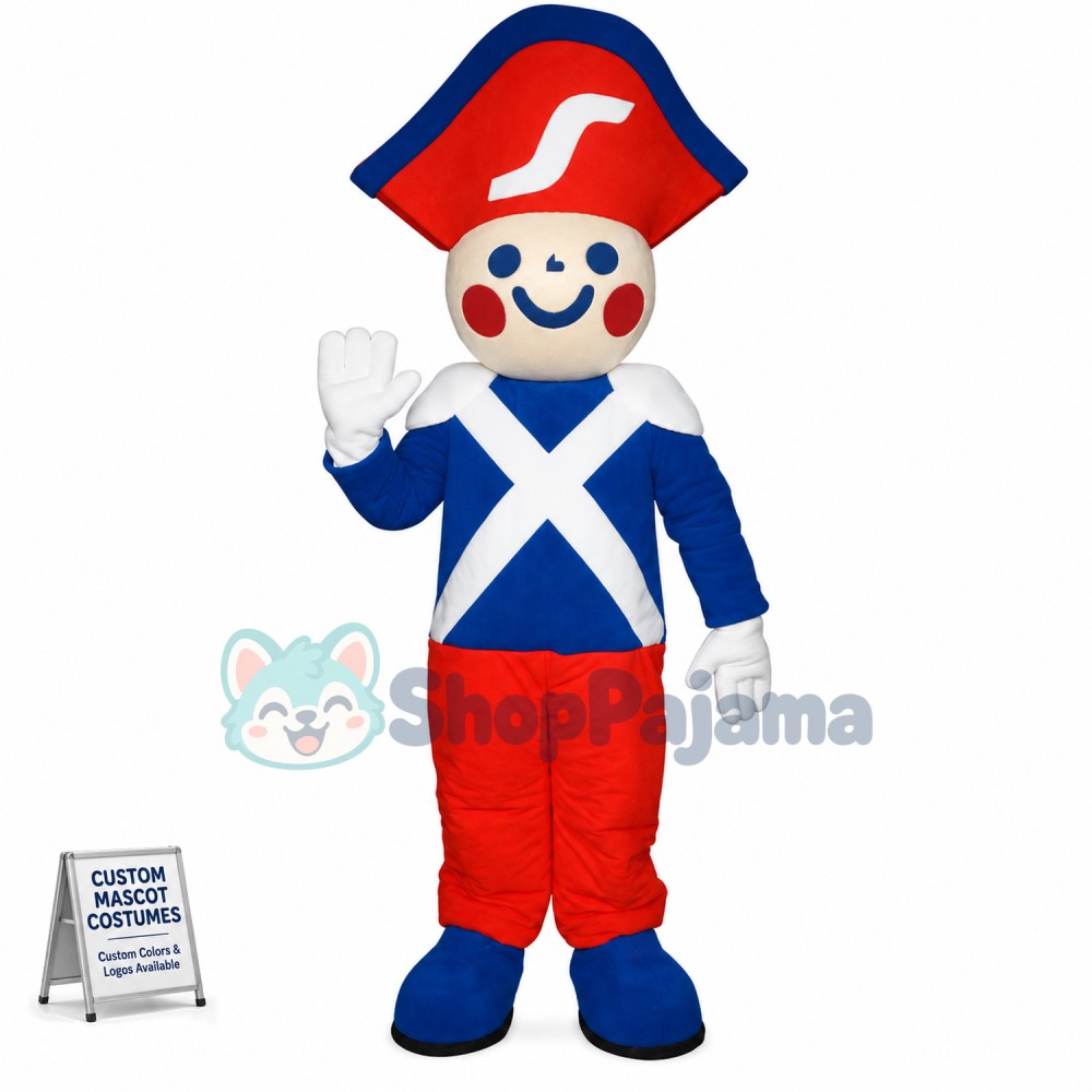 Custom Mascot Soldier Mascot Costume