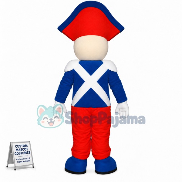Custom Mascot Soldier Mascot Costume