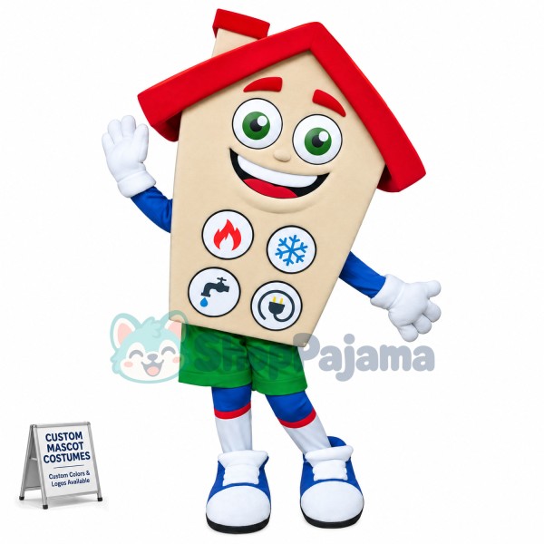 Custom Mascot Lightweight House Mascot Costume