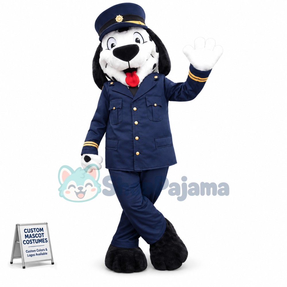 Uniform Dog Mascot Costume