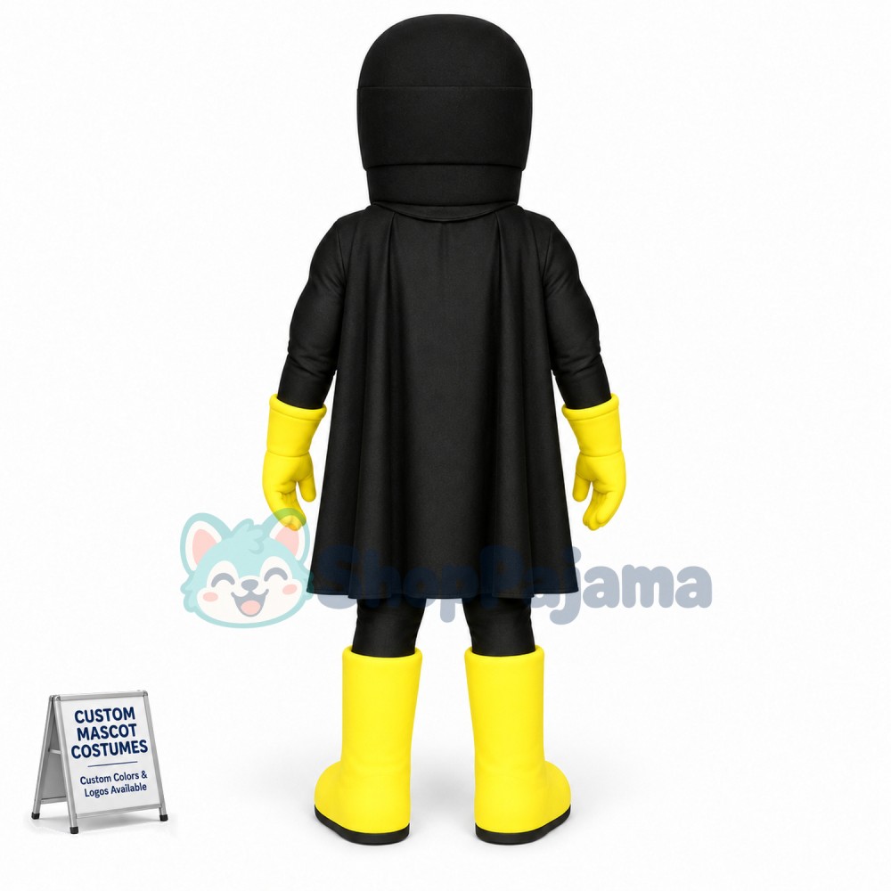 Super Hero Police Mascot Costume