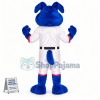 Blue Lightweight Dog Mascot Costume