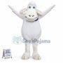 White Sheep Mascot Costume