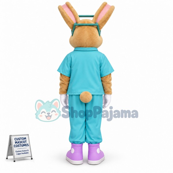 Doctor Bunny Mascot Costume
