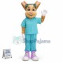 Doctor Bunny Mascot Costume