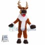 Christmas Lightweight Reindeer Mascot Costume