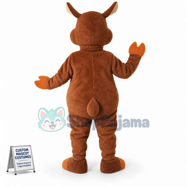 Christmas Reindeer Mascot Costume Custom Mascot