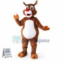 Christmas Reindeer Mascot Costume Custom Mascot