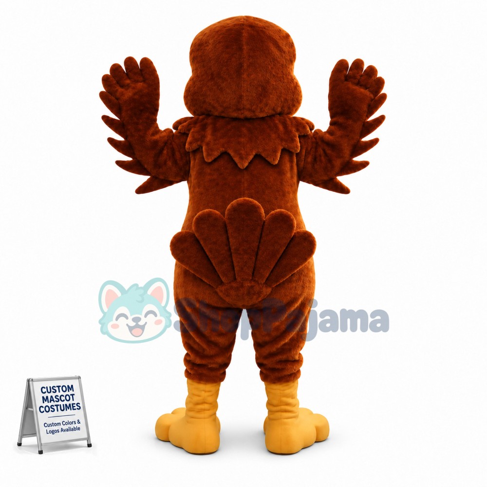 Turkey Mascot Costume Adult Animal Costume