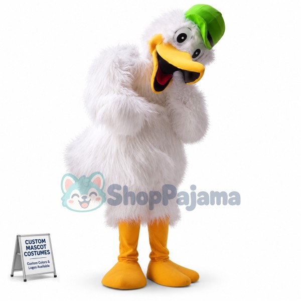 Cute Stork Mascot Costume