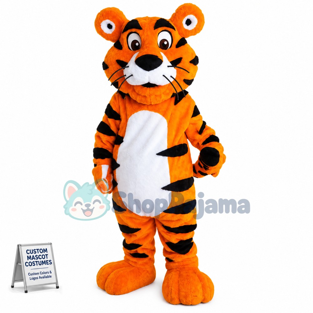 Tiger Mascot Costume Adult Animal Costume