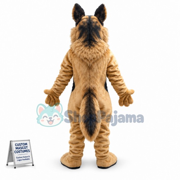 Black Poodle Dog Mascot Costume