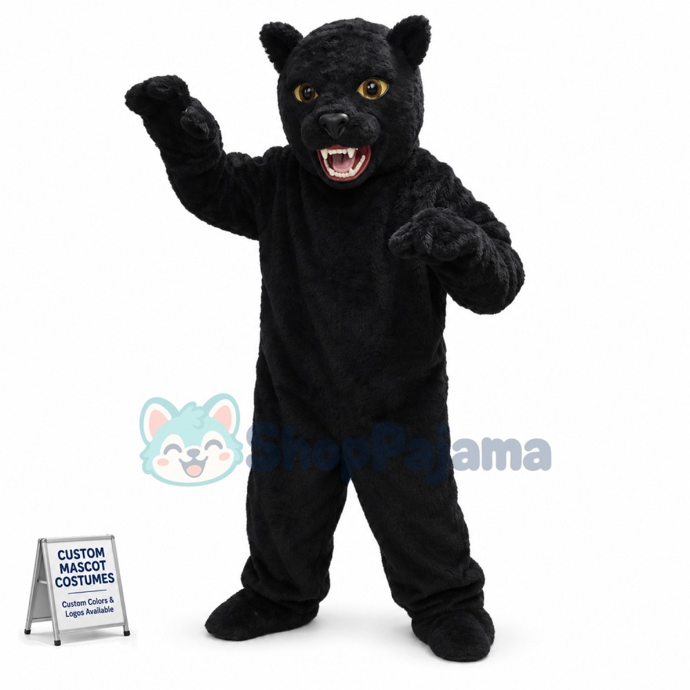 White Lightweight Tiger Mascot Costume