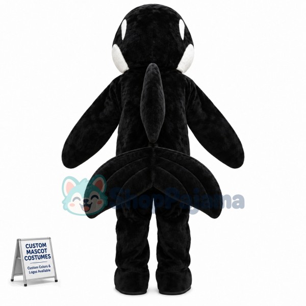 Killer Whale Mascot Costume