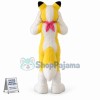 Yellow Husky Mascot Costume