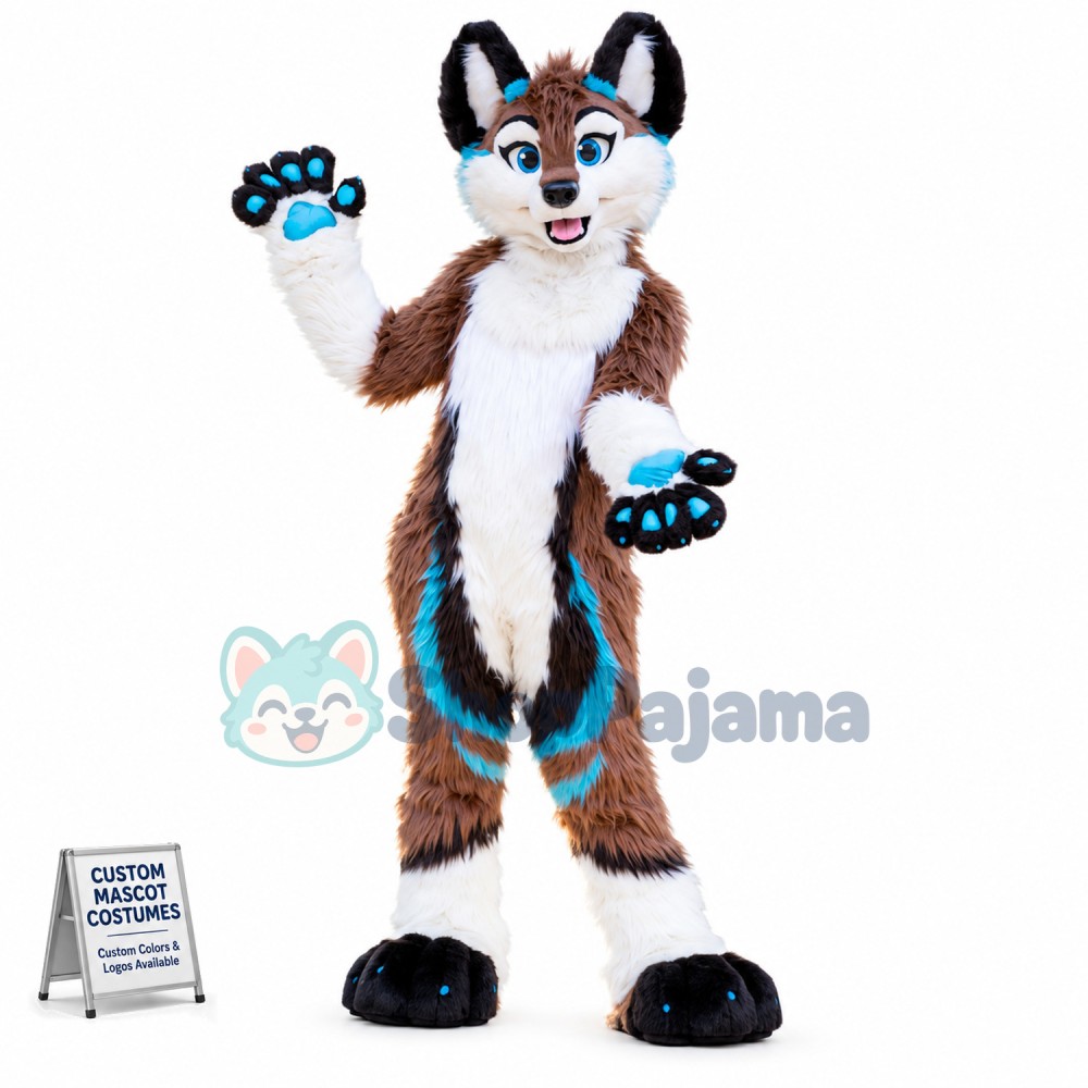 Dog Fox Wolf Animal Mascot Costume