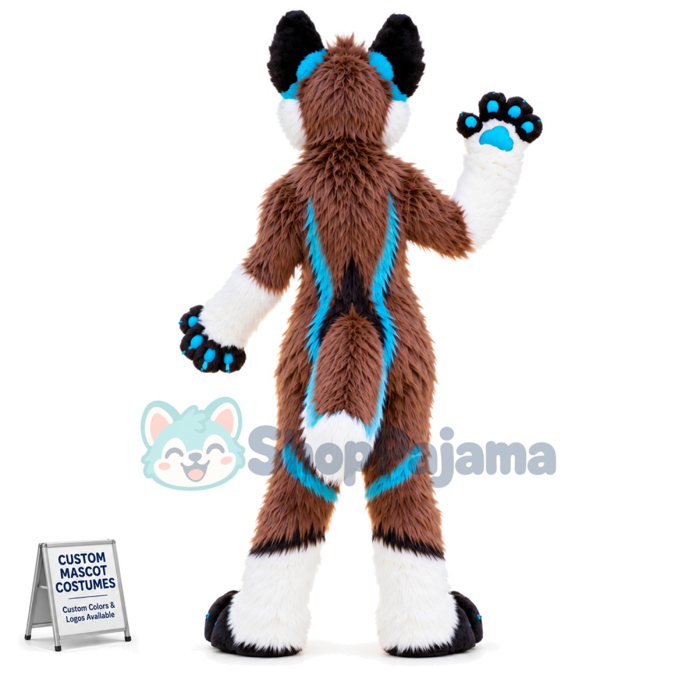 Dog Fox Wolf Animal Mascot Costume