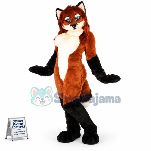 Beautiful Fox Mascot Costume