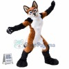 Brown Fox Mascot Costume