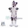 Happy Wolf Dog Mascot Costume