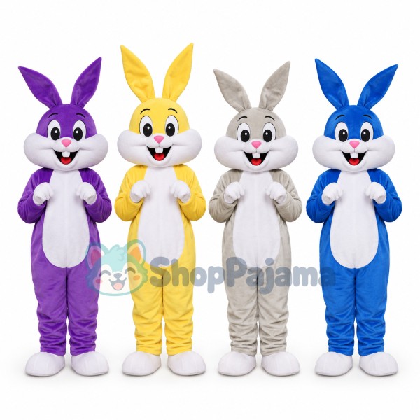 Adult Bugs Bunny Rabbit Mascot Costume