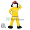Professional Fire Dog Mascot Costume