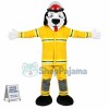 Professional Fire Dog Mascot Costume