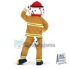 Professional Lightweight Fire Dog Mascot Costume