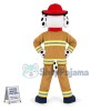 Professional Lightweight Fire Dog Mascot Costume