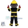 Professional Fire Bulldog Mascot Costume