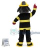 Professional Fire Bulldog Mascot Costume