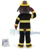 Professional Fire Bulldog Mascot Costume