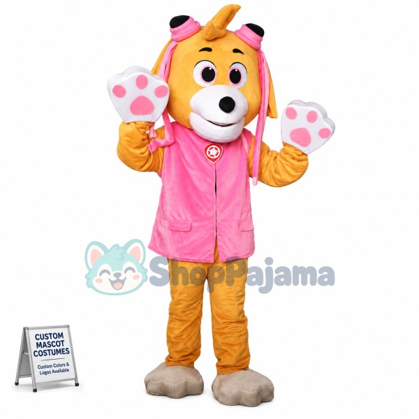 Skye Dog Paw Patrol Mascot Costume