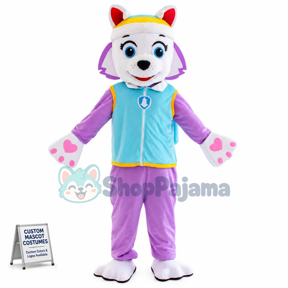 Paw Patrol Everest Mascot Costume