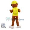 Happy Paw Patrol Rubble Dog Mascot Costume