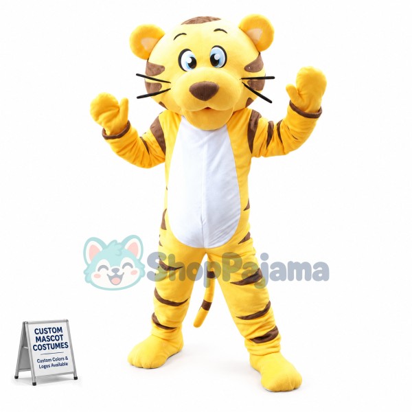 Tiger Adult Mascot Costume