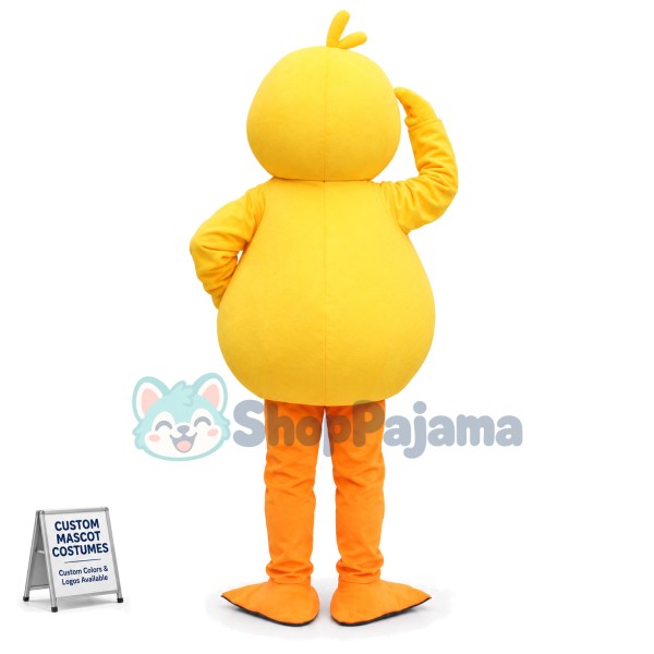 Yellow Duck Mascot Costume