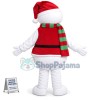 Adult Snowman Mascot Costume
